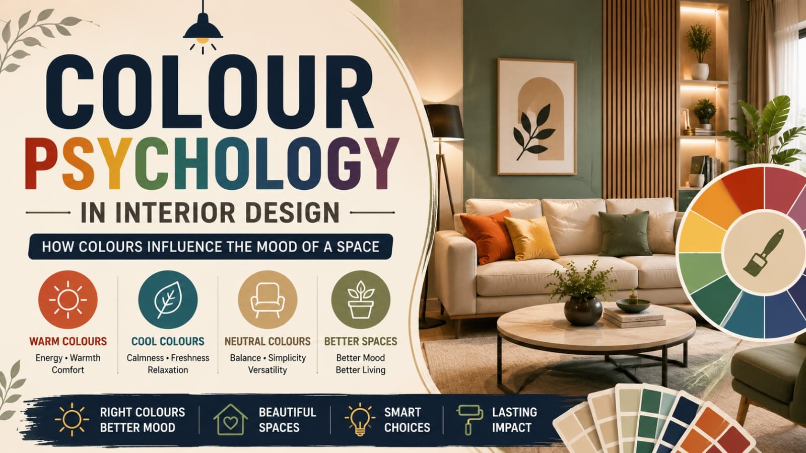Colour psychology in Interior Design